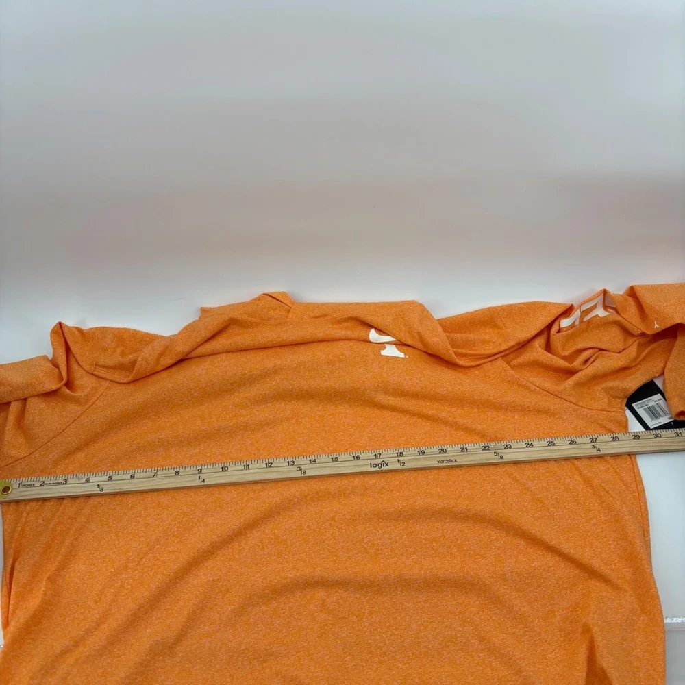 NEW Nike Mens Tennessee Volunteers Hoodie Tee 3XL Orange Heather Rocky Top
